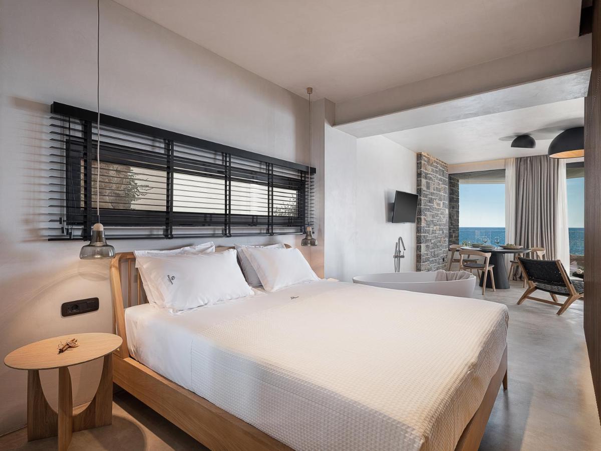 Brand New Luxury Seannamon Suites, Amazing Seaview Agios Nikolaos Esterno foto